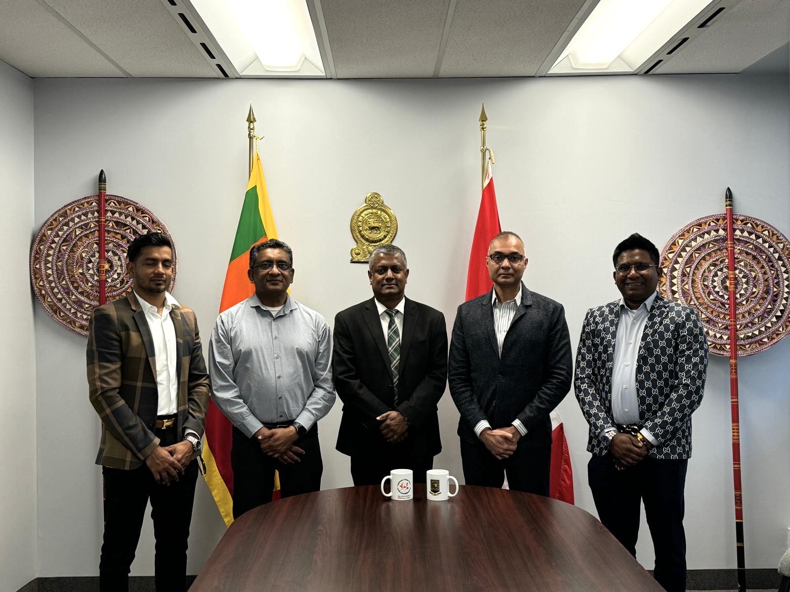 Meeting Consulate General of Sri Lanka in Toronto